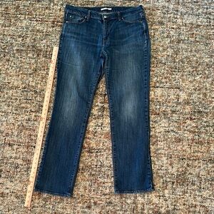 Women's Levi 505 Straight Blue Jeans
